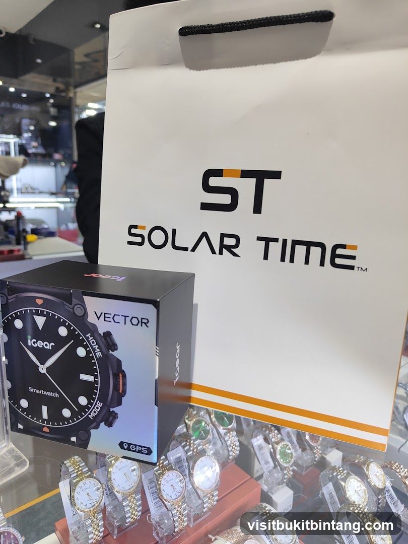 Solar Time Watch Display