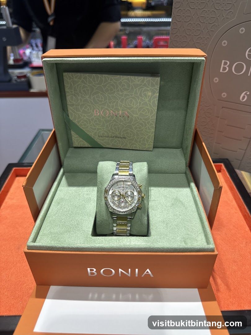 Bonia Watch Display