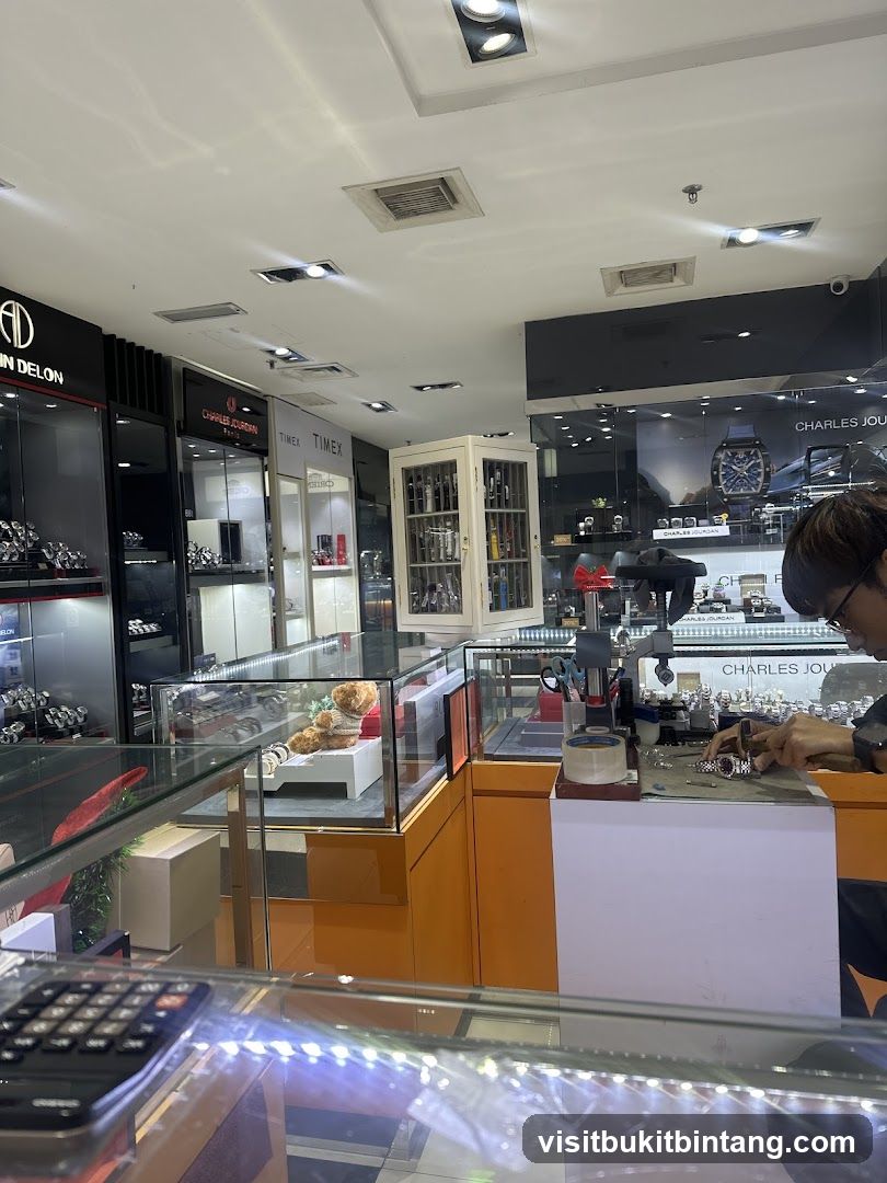 Watch Store Interior