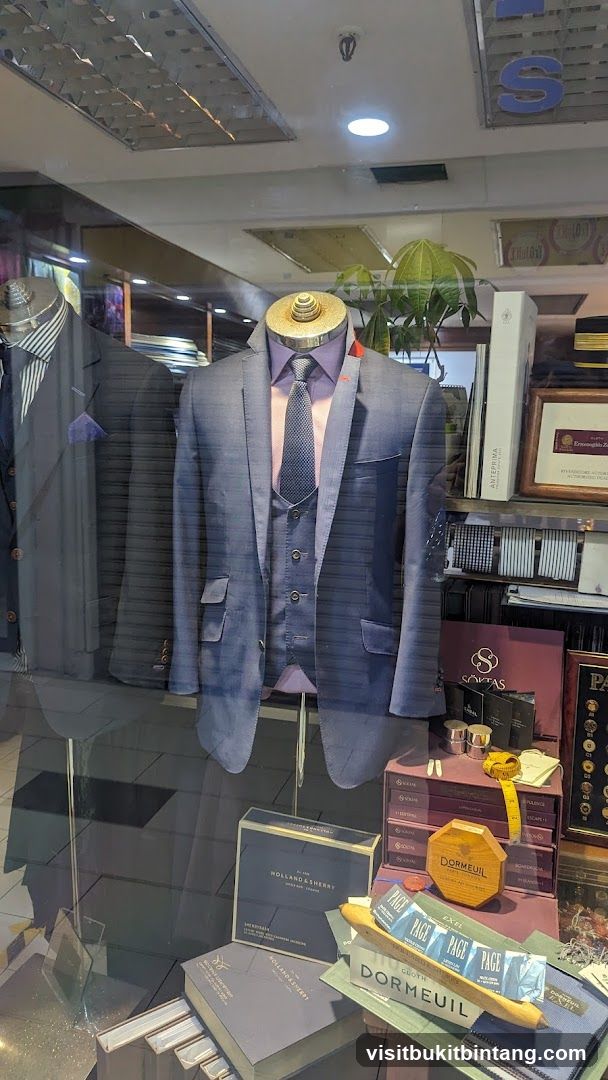 Tailor Shop Window Display