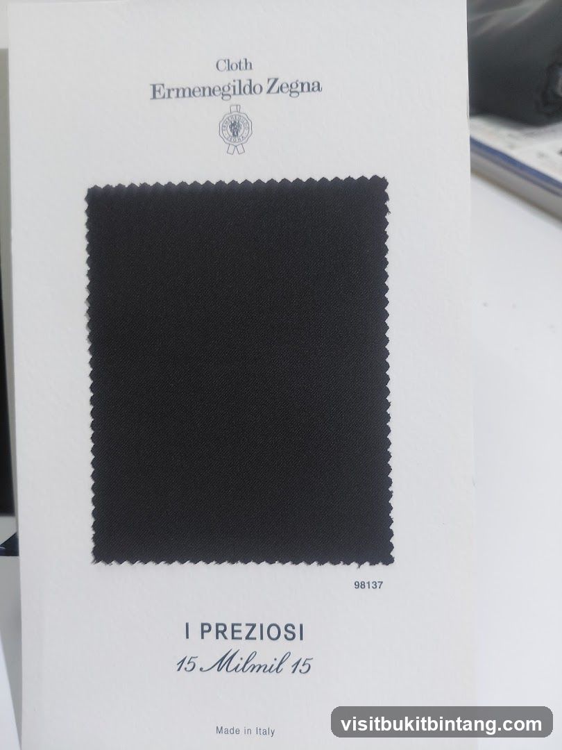 Ermenegildo Zegna Cloth Sample