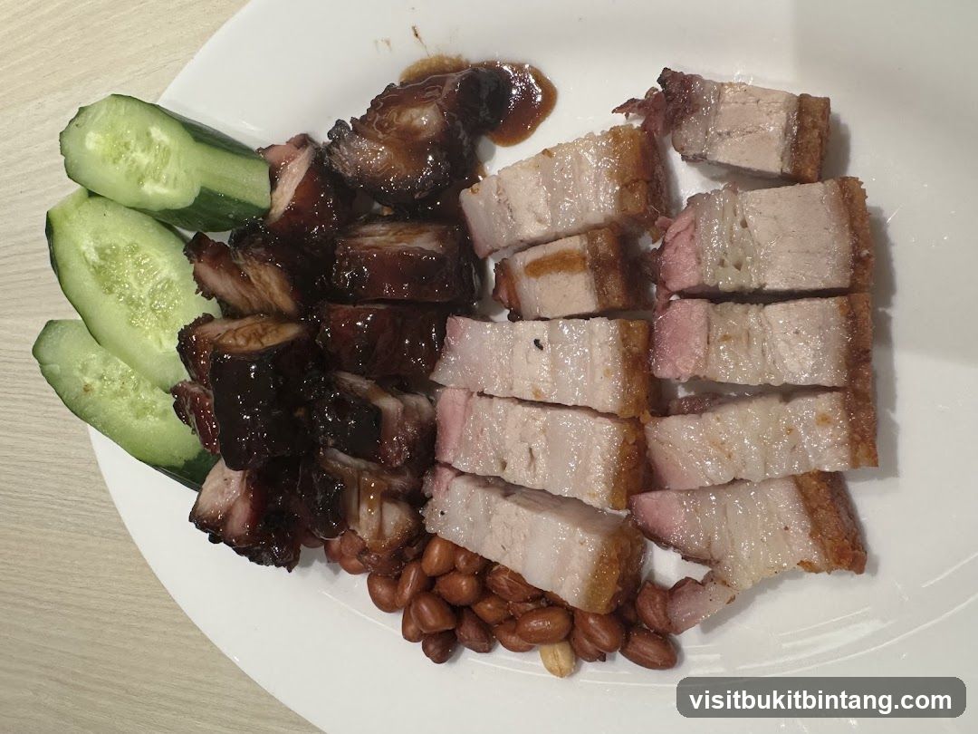 Roast Pork and Char Siu Platter
