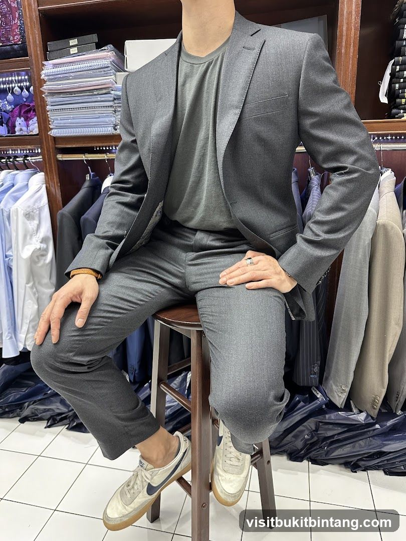 Man in a Grey Suit