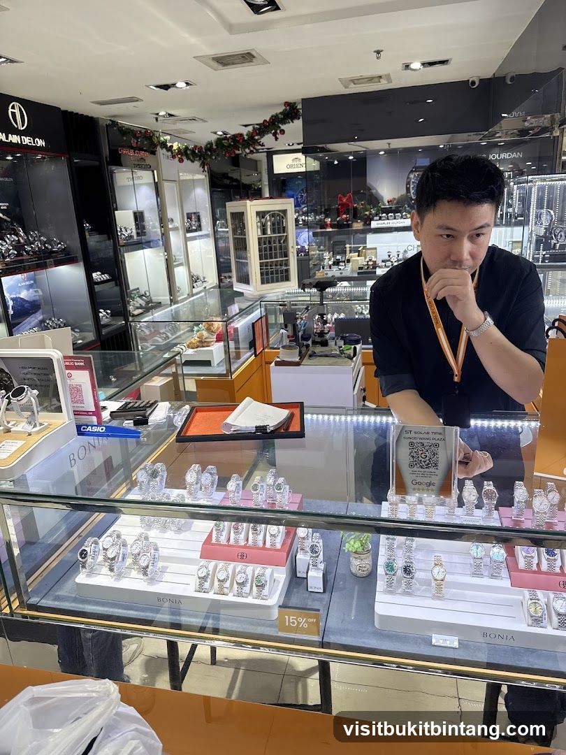 Watch Store Display
