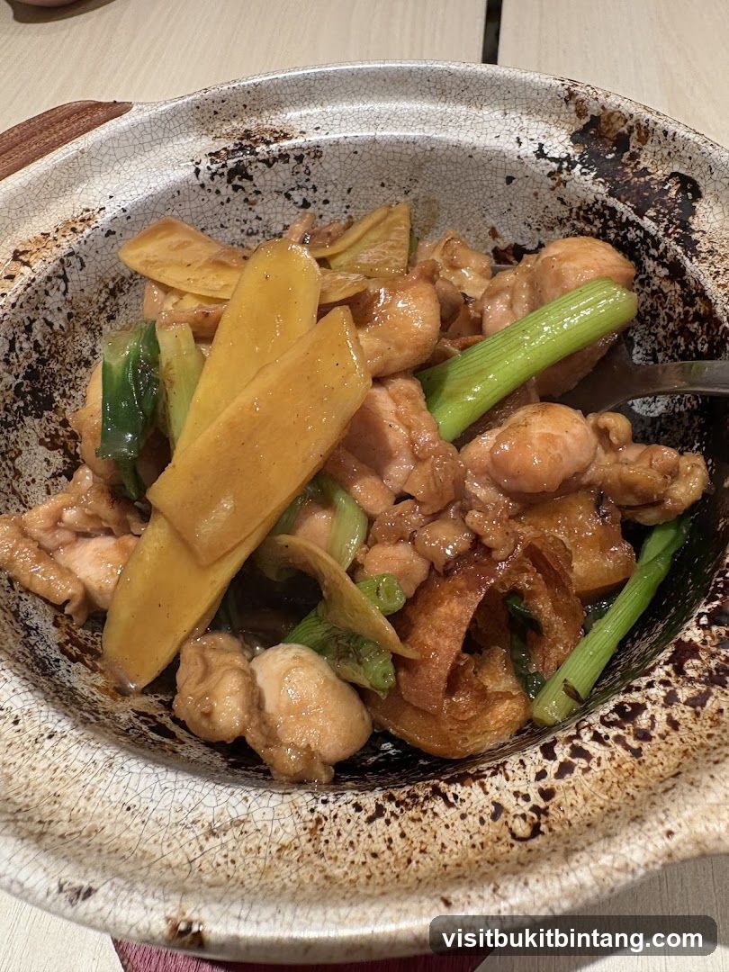 Chicken and Ginger Dish