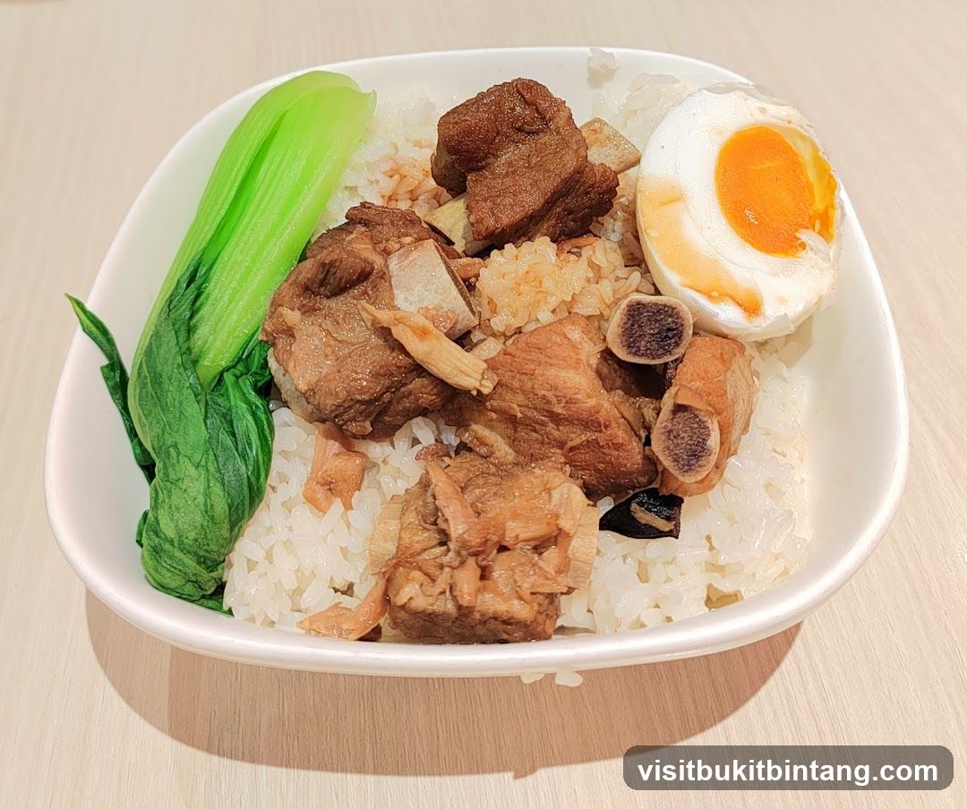 Braised Pork Ribs Rice