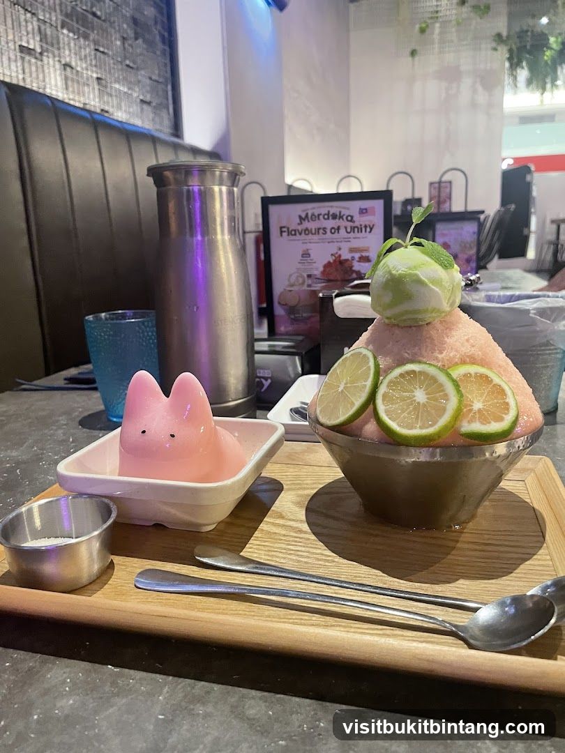 Dessert with Pink Bunny Jelly