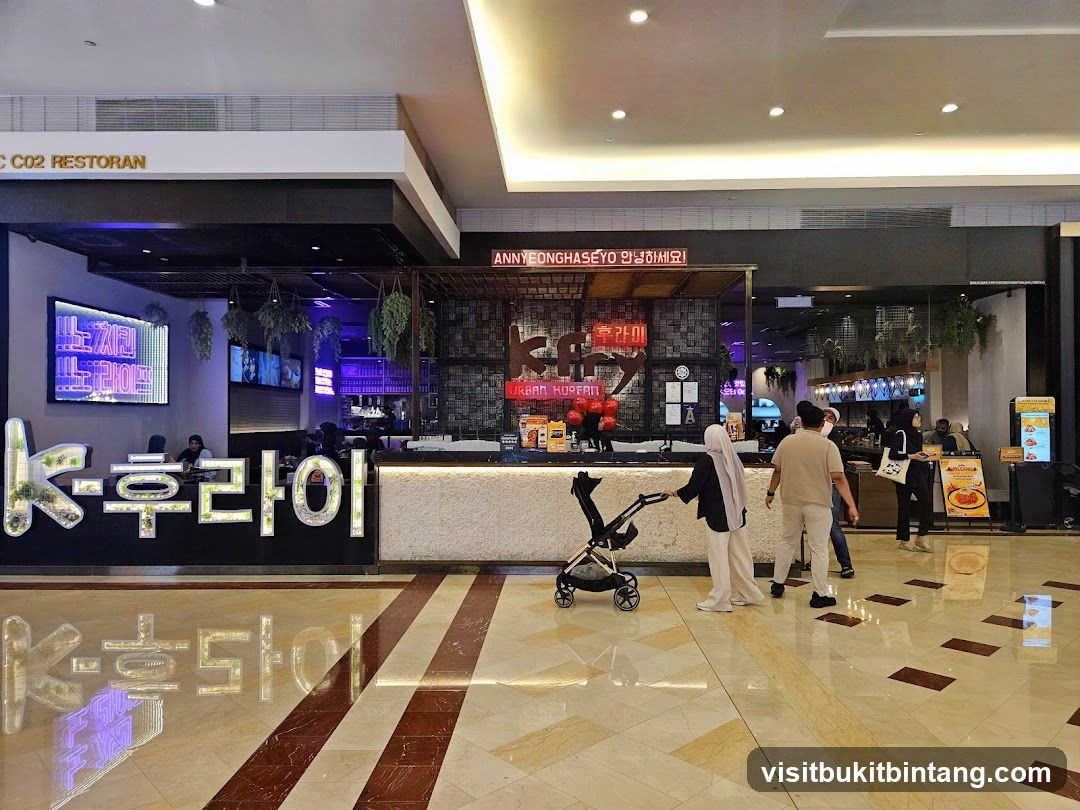 Korean Restaurant Interior