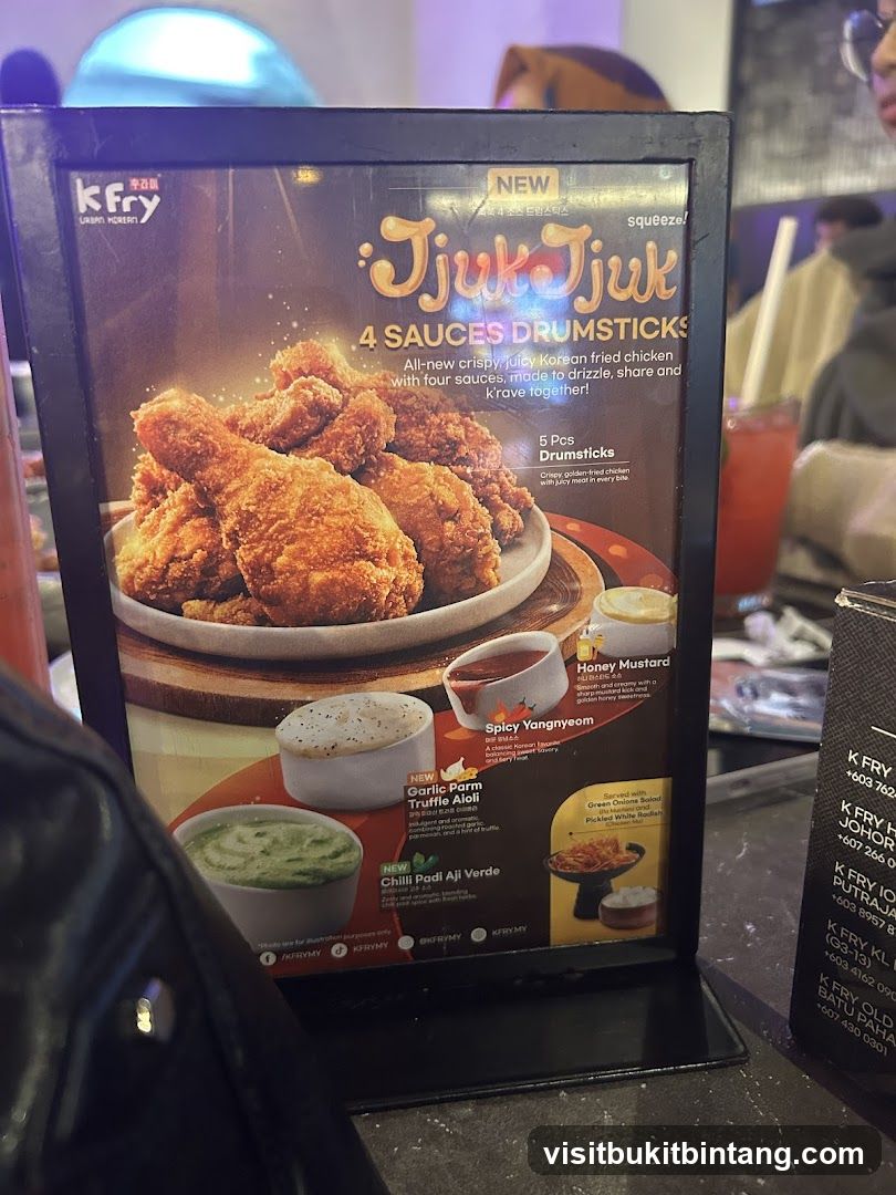 KFry 4 Sauces Drumsticks