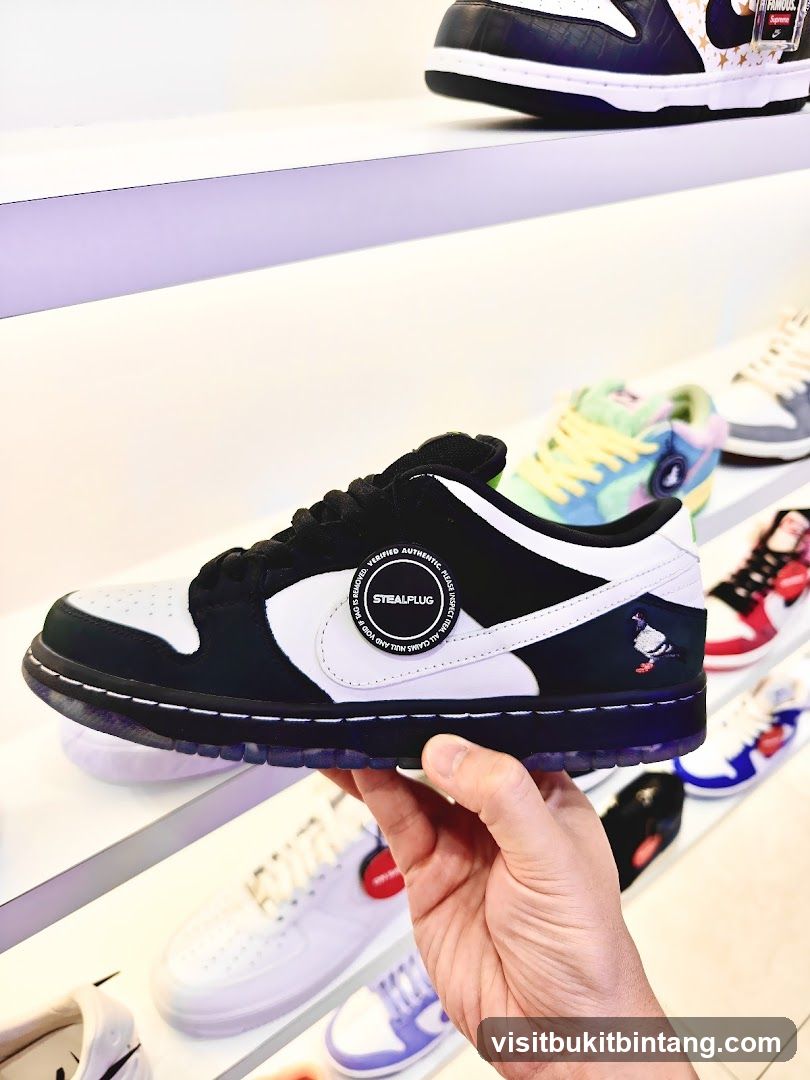 Sneakers on Display