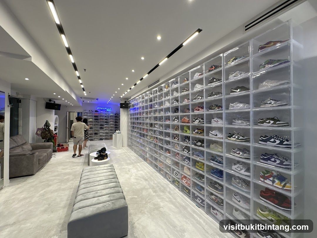 Sneaker Store Interior