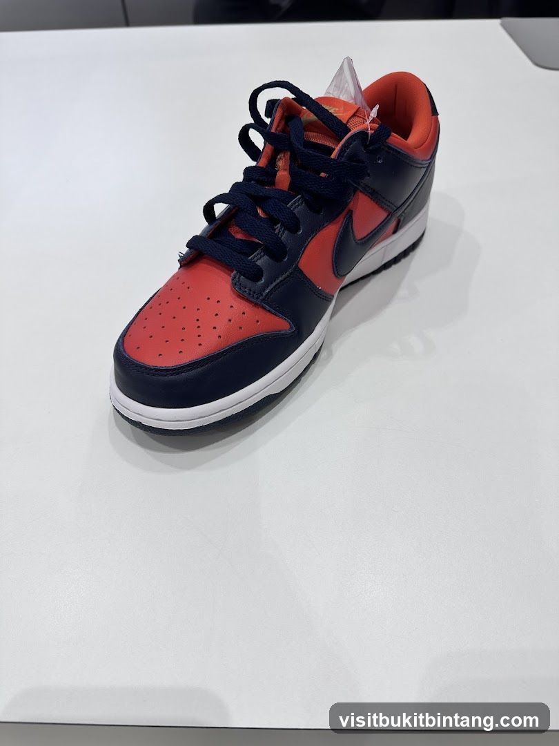 Sneaker on a White Surface