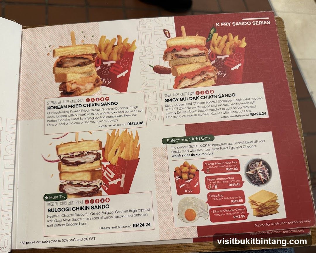 K FRY Sando Series