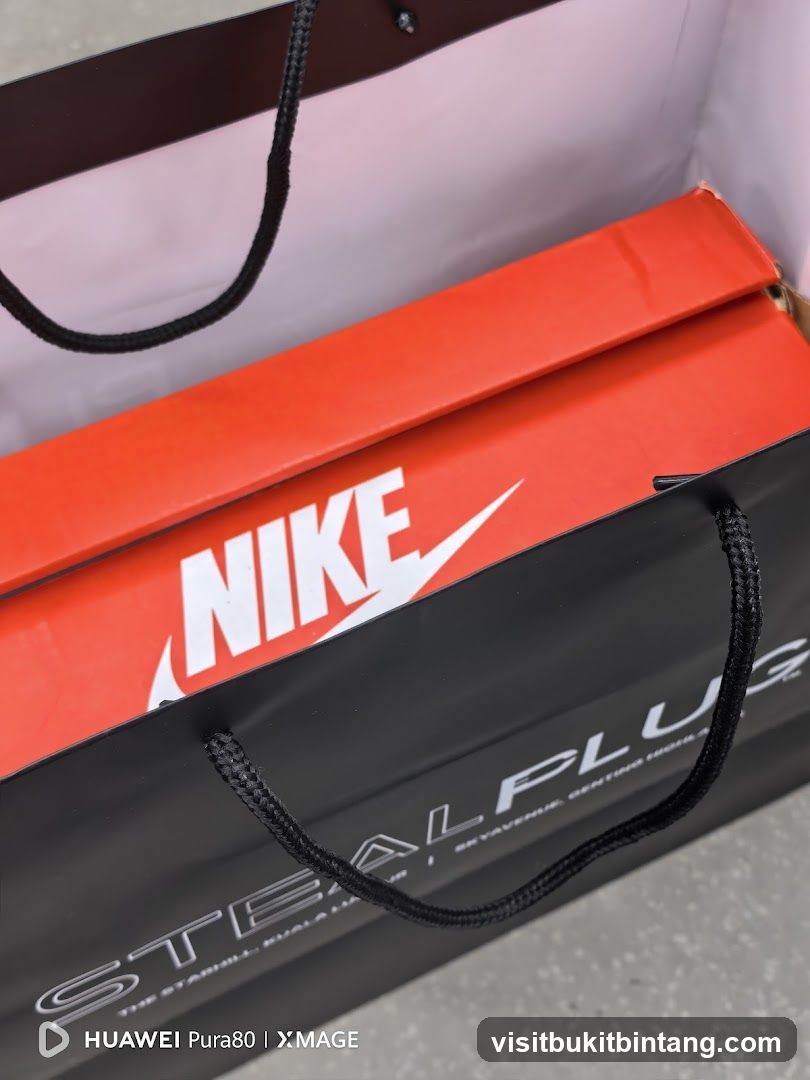 Shopping Bag with Nike Box