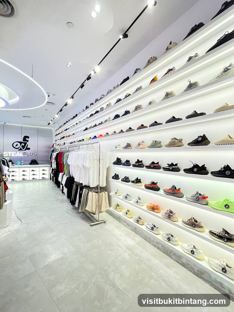 Sneaker Store Interior