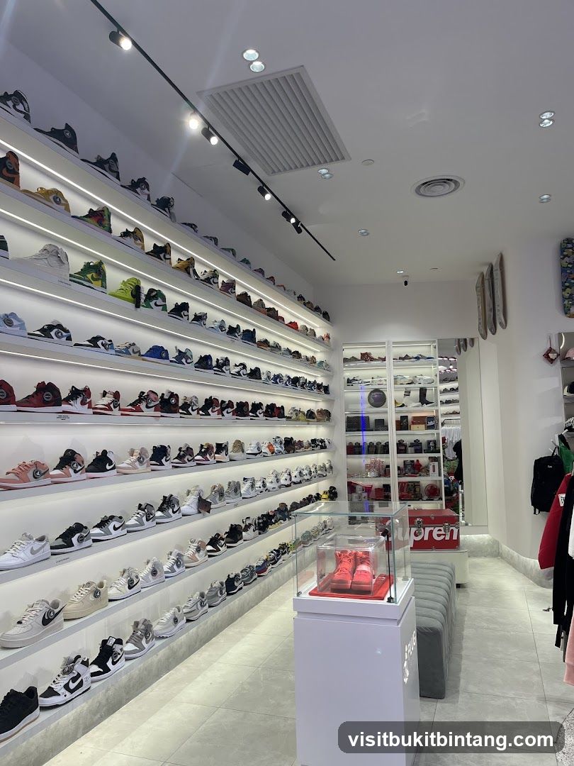 Sneaker Store Interior