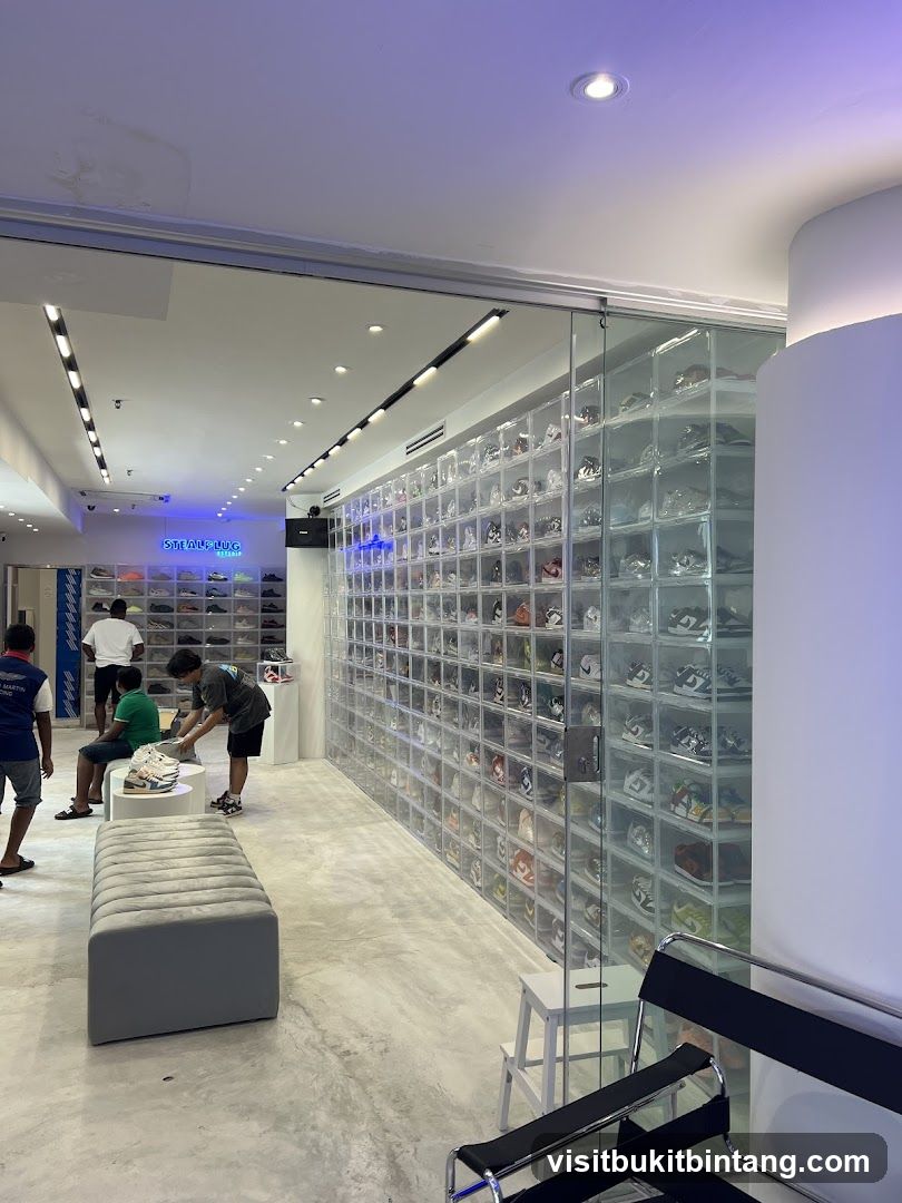 Sneaker Store Interior