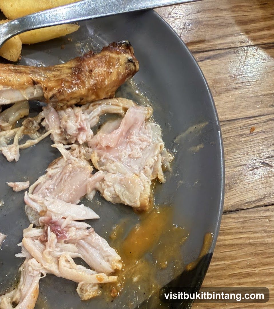 Leftover Chicken and Fries