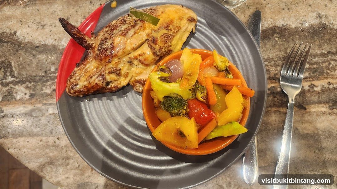 Grilled Chicken with Roasted Vegetables