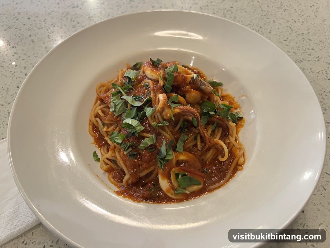 Spaghetti with Seafood