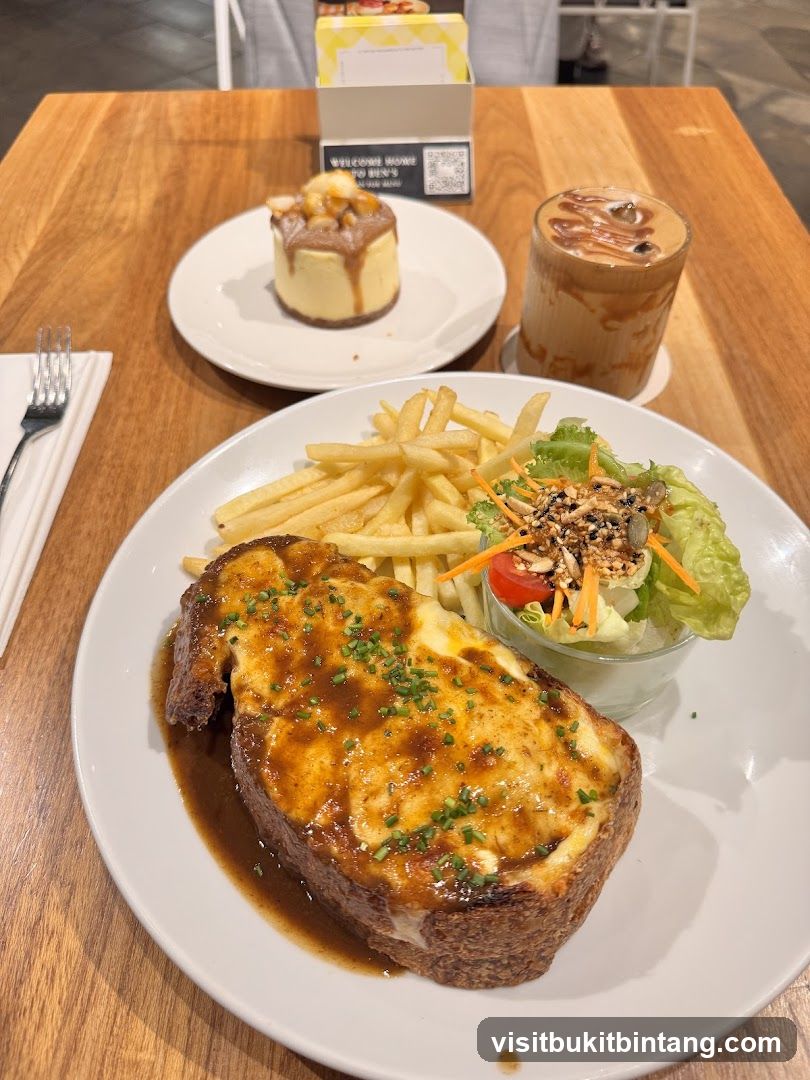 Savory Dish with Fries and Salad