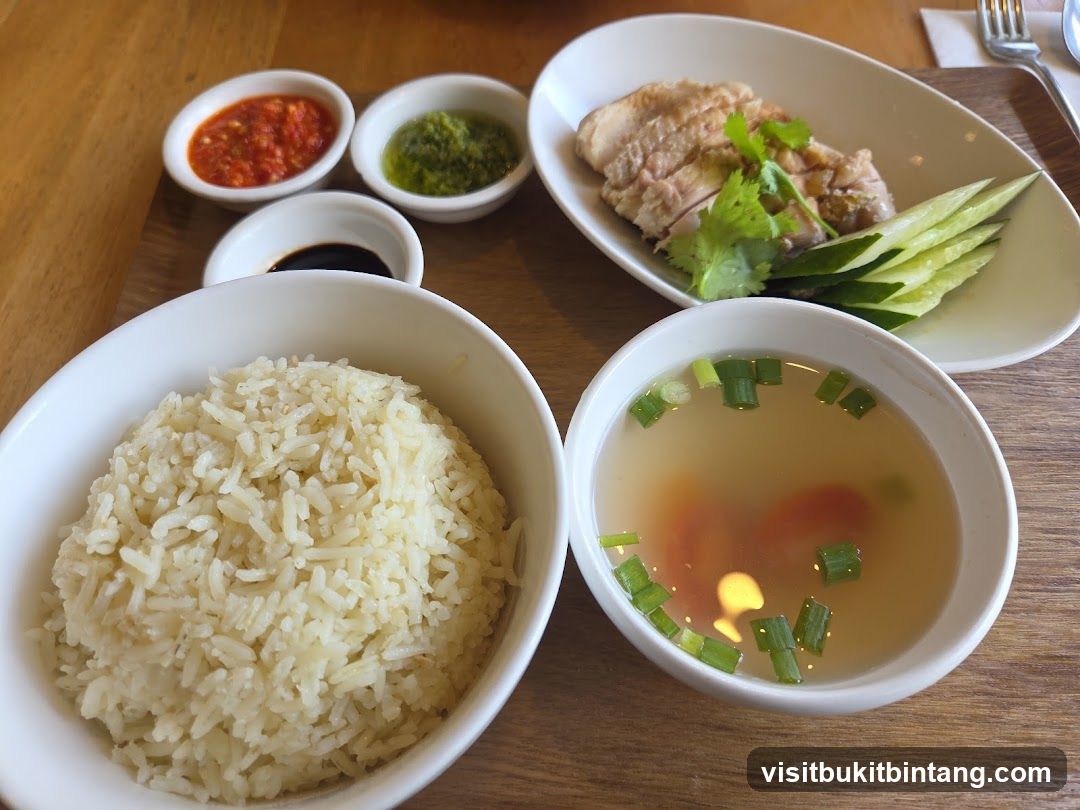 Hainanese Chicken Rice