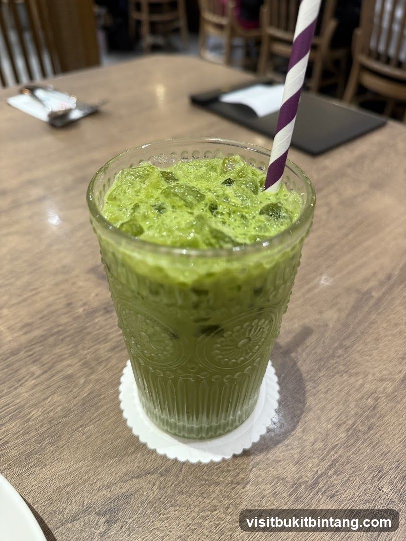 Iced Matcha Latte