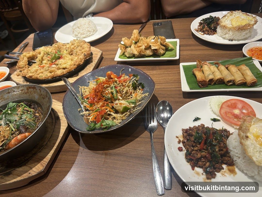 Thai Food Spread