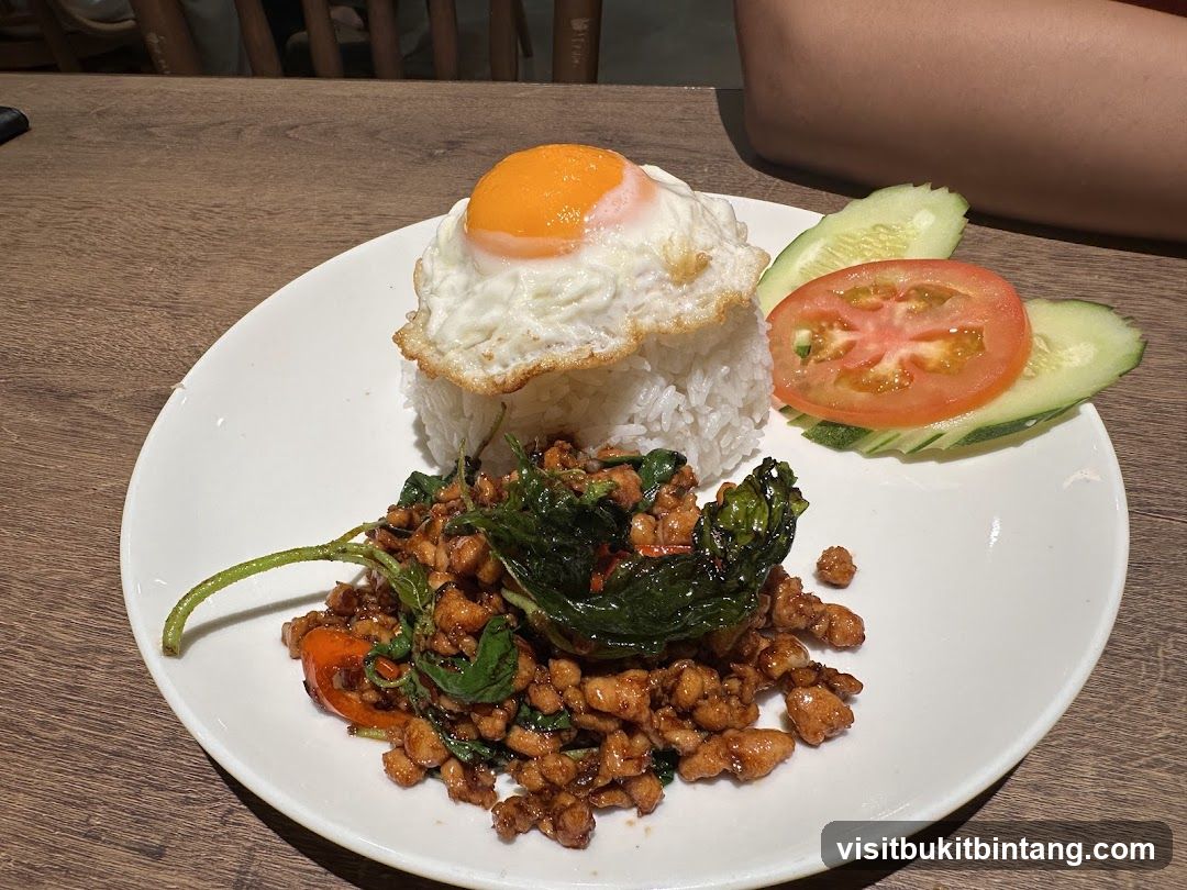 Thai Basil Chicken with Rice