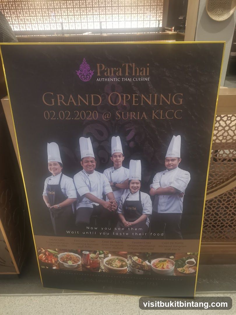 ParaThai Grand Opening Poster