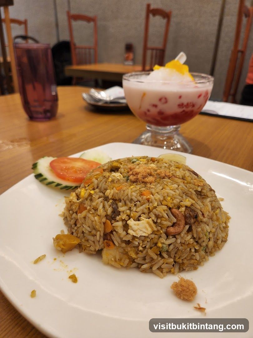 Fried Rice and Dessert