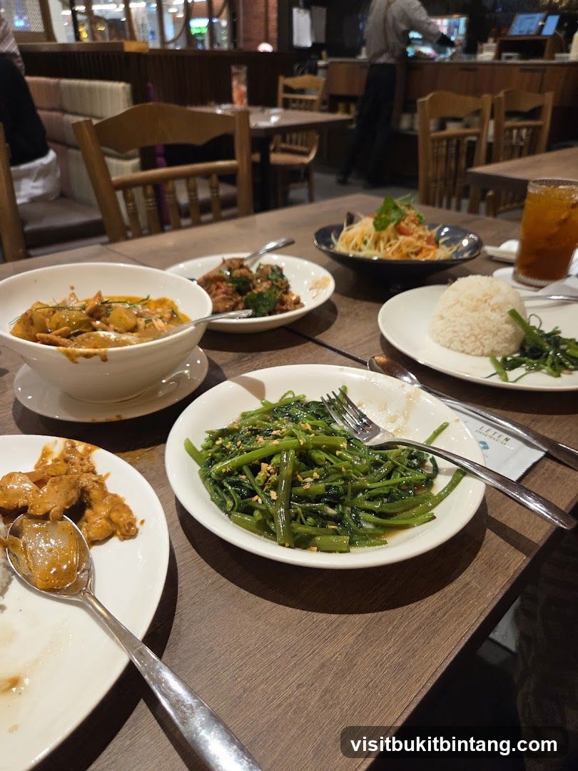 Thai Food Spread