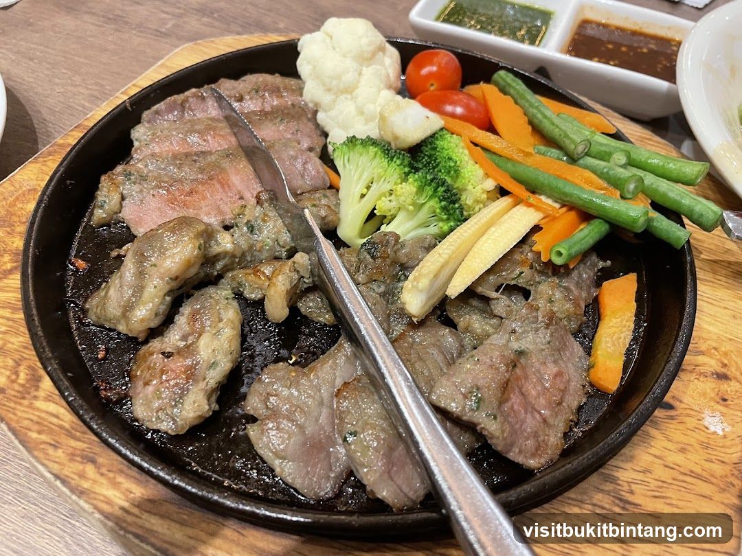Sizzling Steak Platter