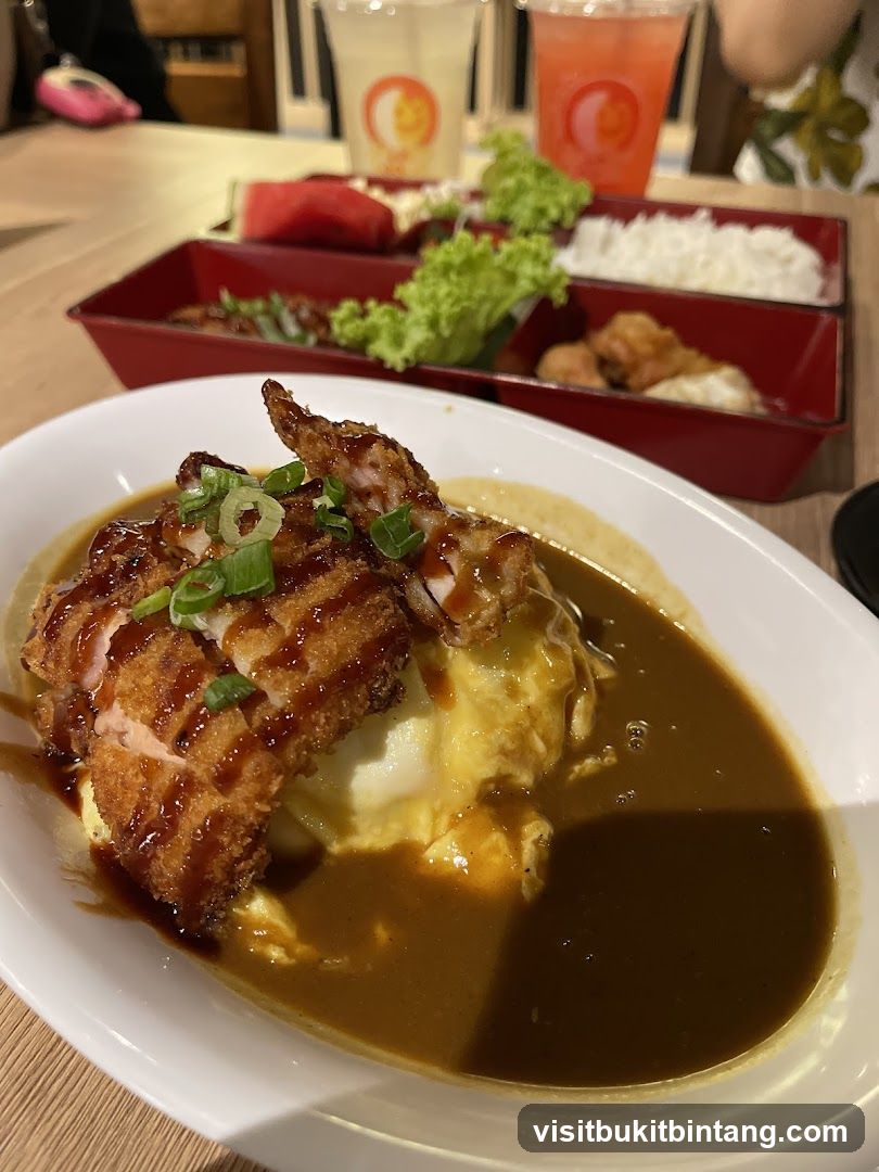 Curry Rice with Fried Chicken