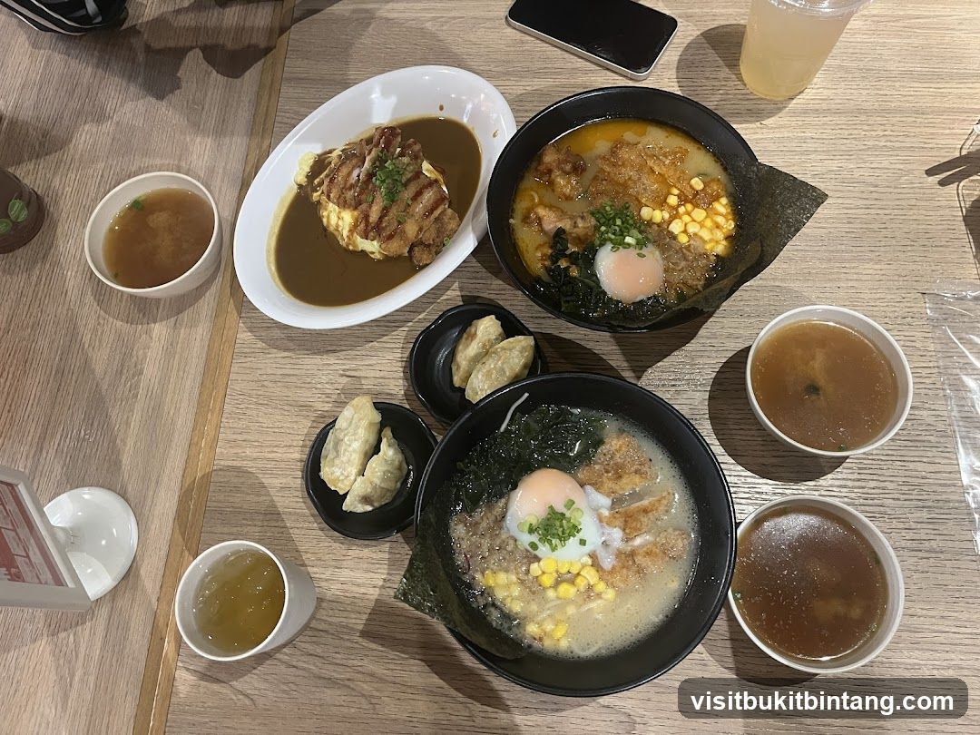 Japanese Food Spread