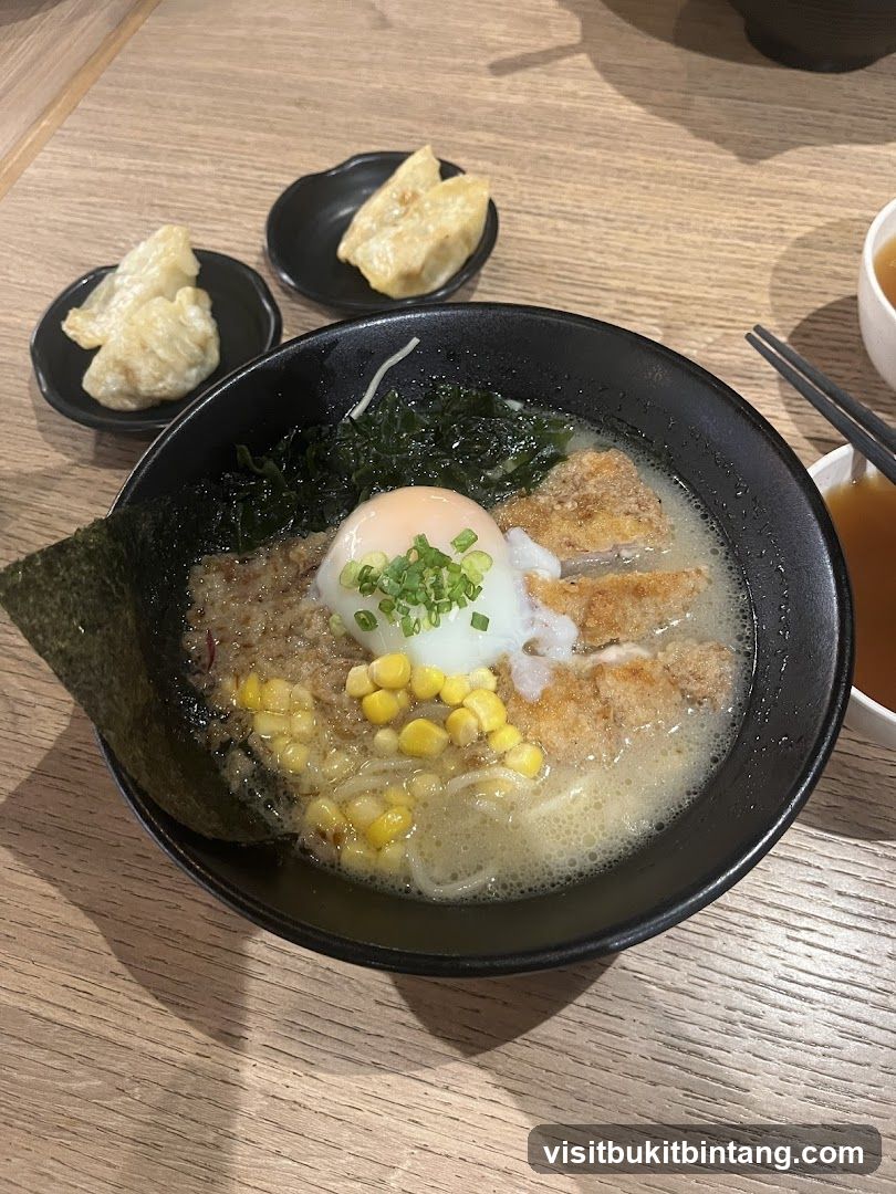 Ramen with Gyoza
