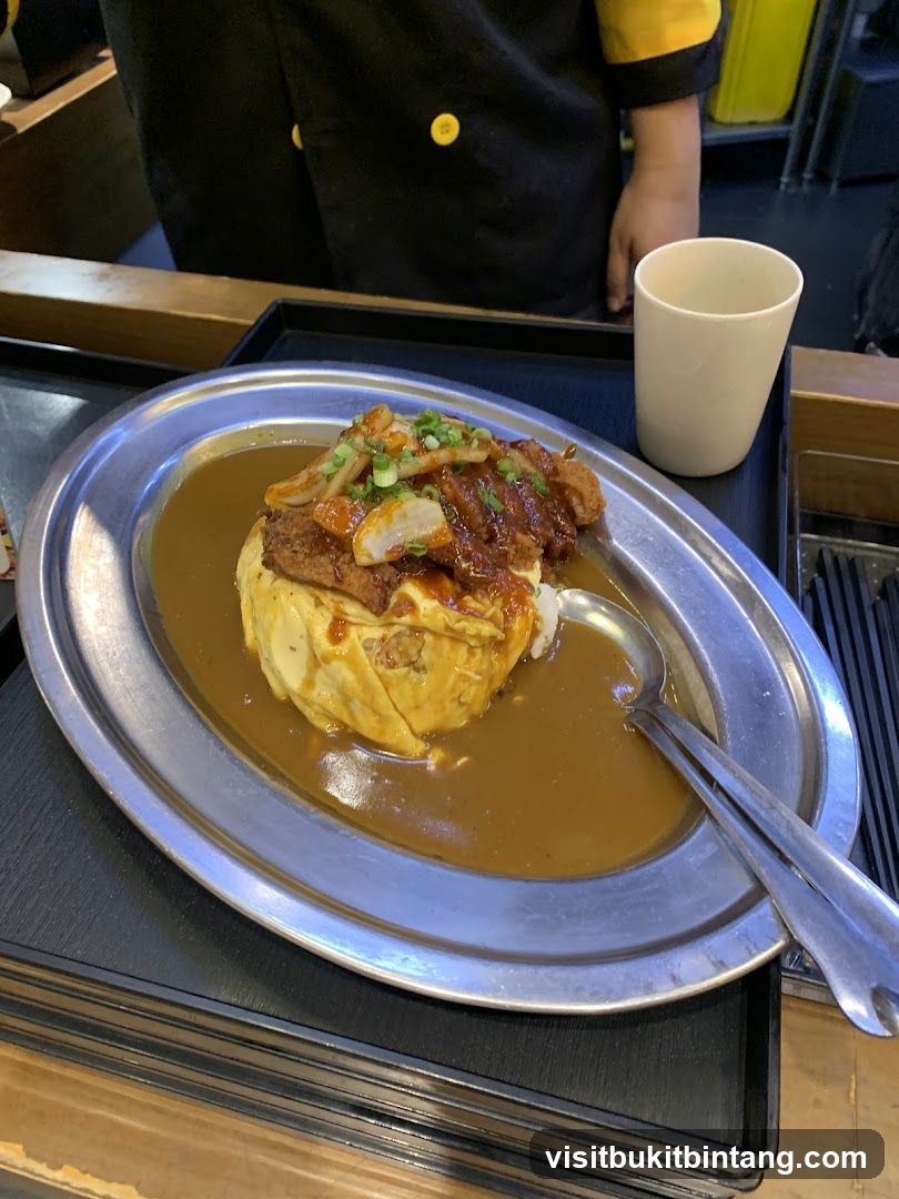 Omurice with Curry