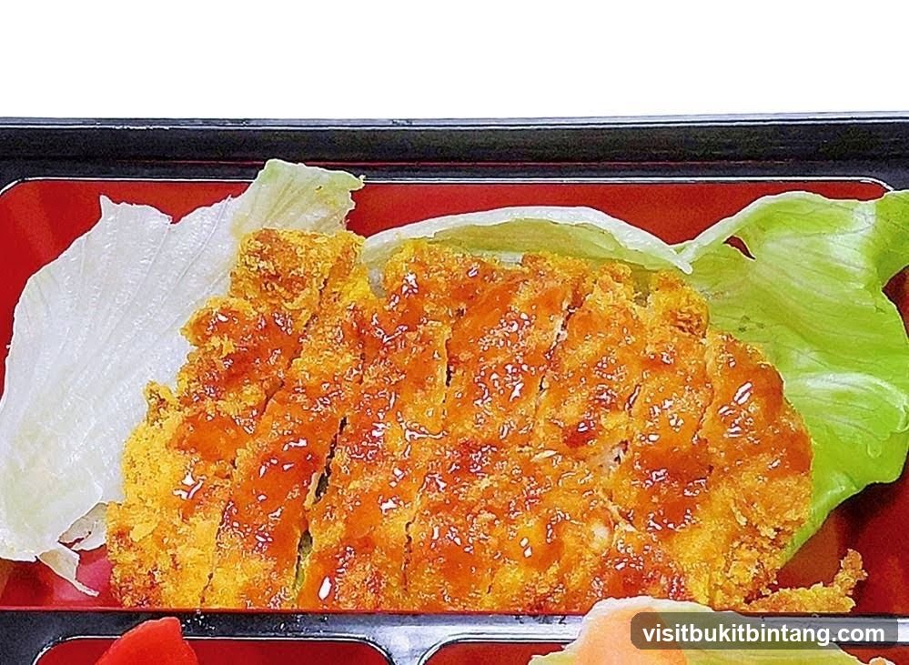 Bento Box with Fried Chicken