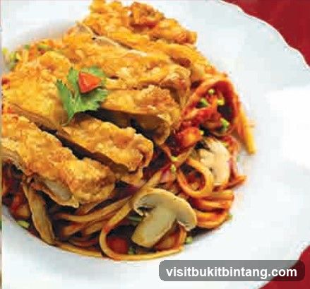 Fried Chicken Noodles