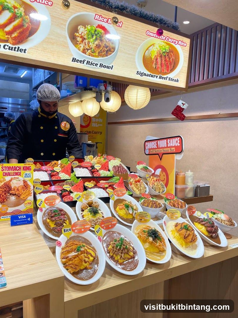 Food Stall Display