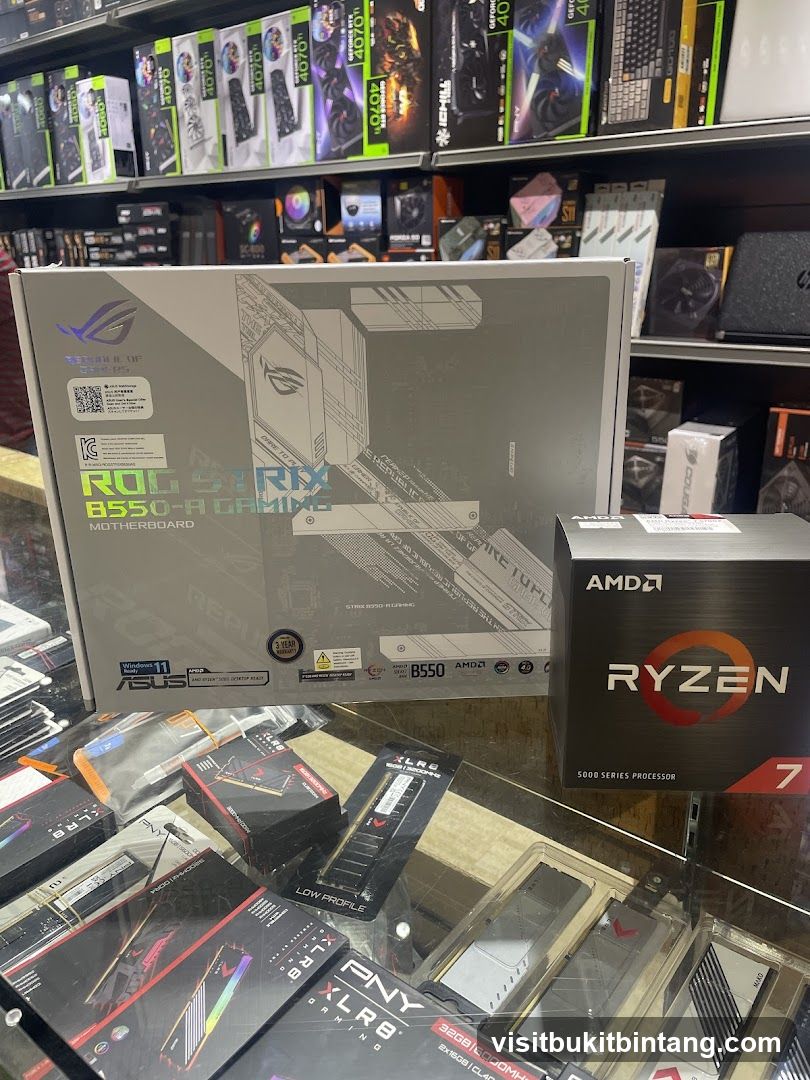 Computer Components Display