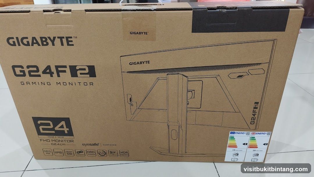 Gigabyte G24F2 Gaming Monitor Box