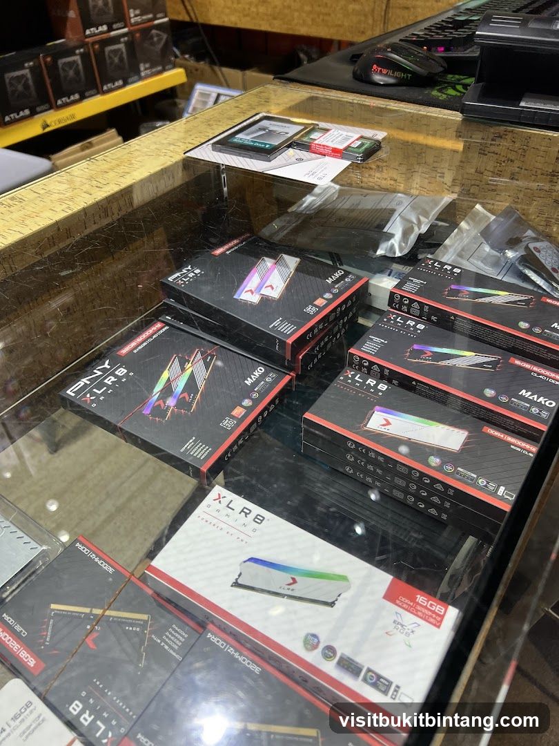 Computer Components Display