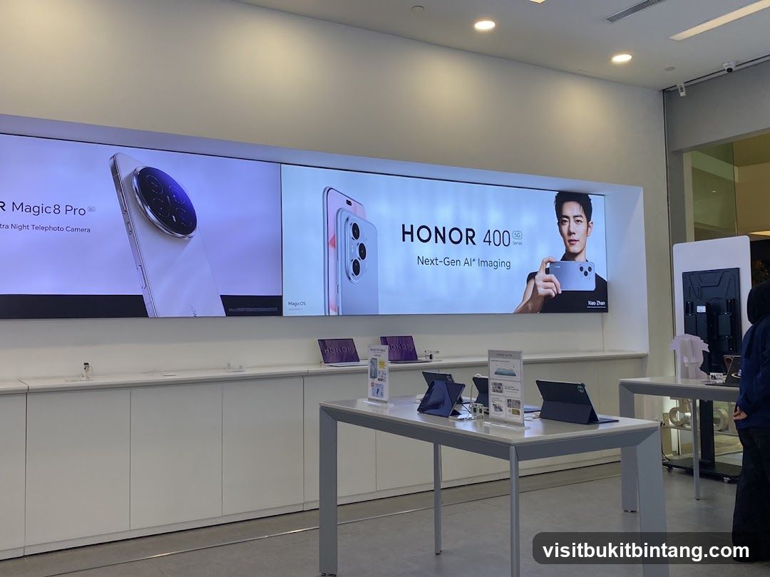 Honor Store Display