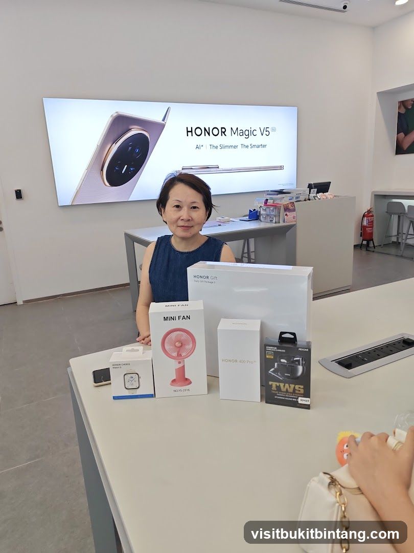 Honor Store Display