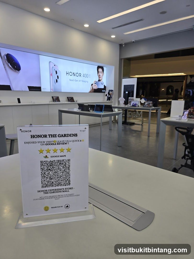 Honor Store Display