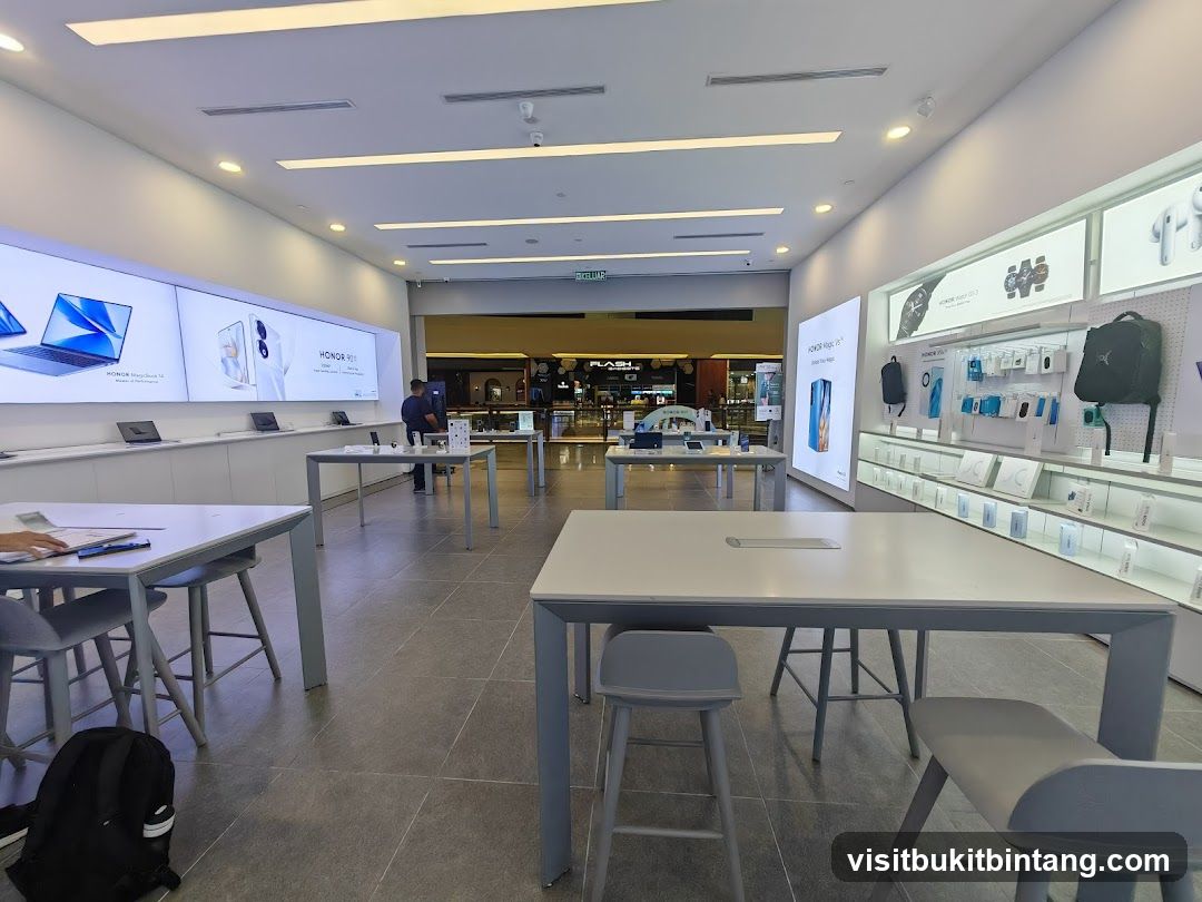 Electronics Store Interior