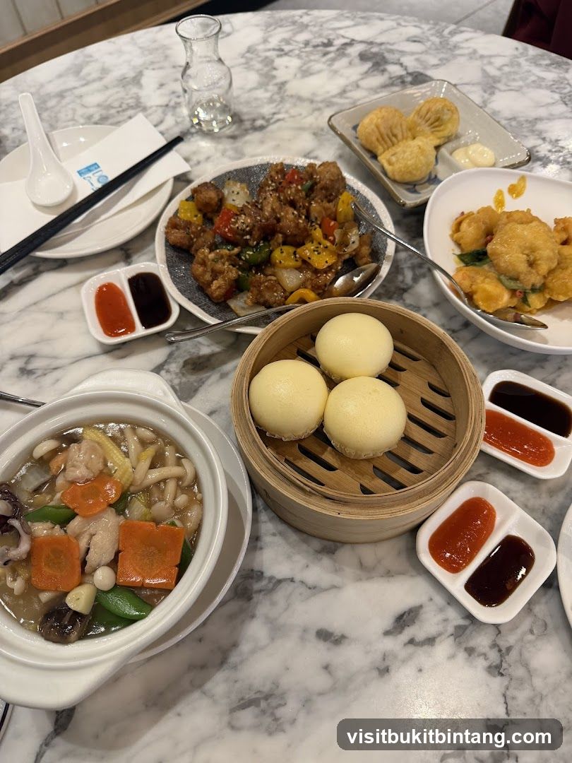 Assortment of Chinese Dishes
