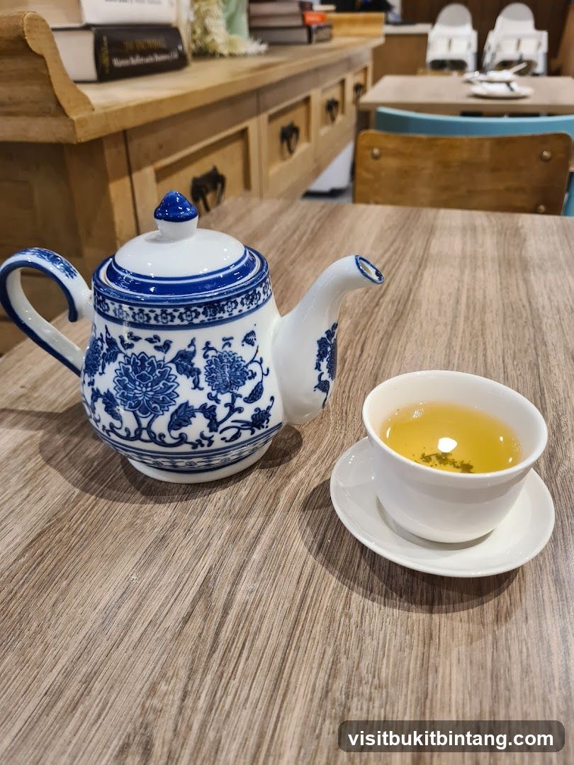 Tea Set on Table