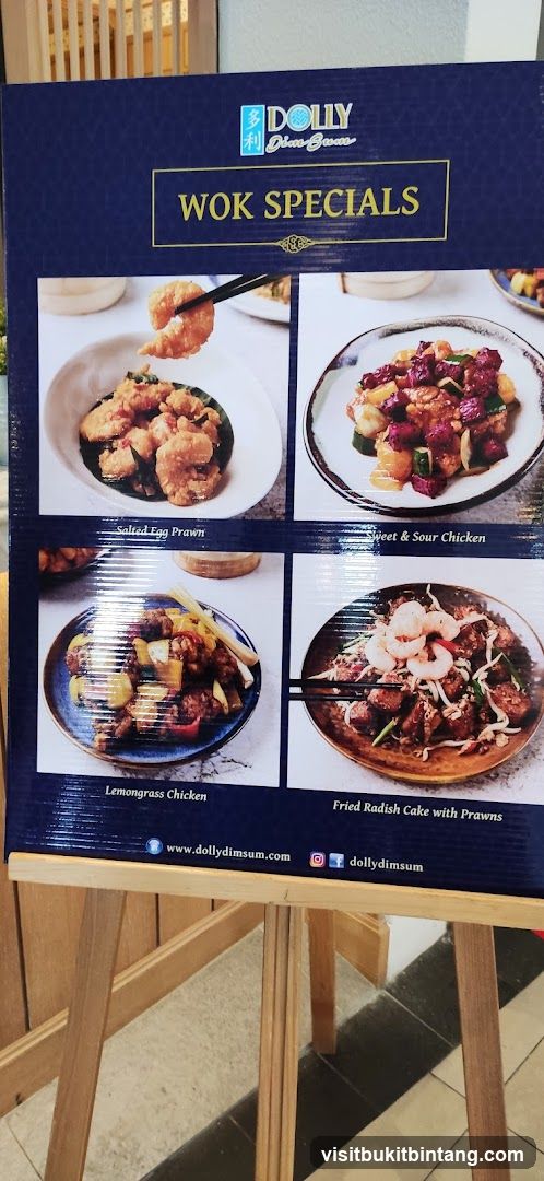 Wok Specials Menu